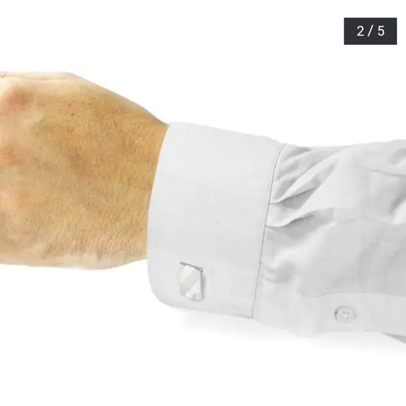 Mother of Pearl Cuff Links - Picture 3 of 8